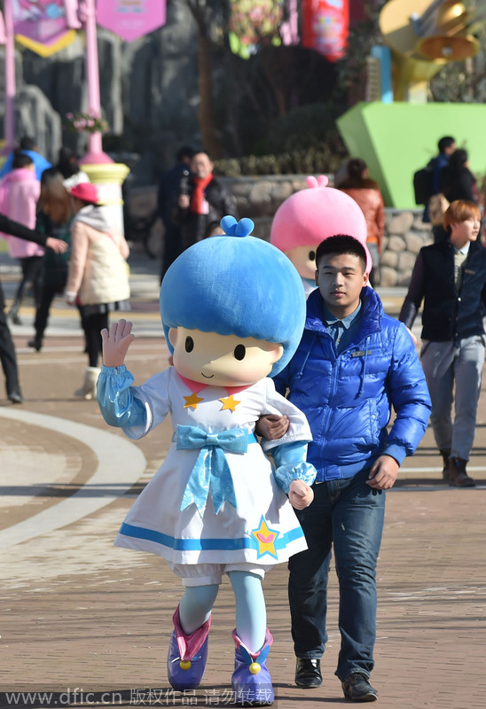 Hello Kitty theme park opens in Zhejiang