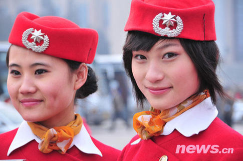 兩會靚麗“風景線”