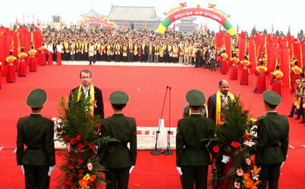 23國(guó)駐華使節(jié)團(tuán)參加第五屆荀子文化節(jié)