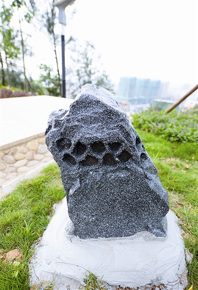 萬寶山公園建設(shè)收尾