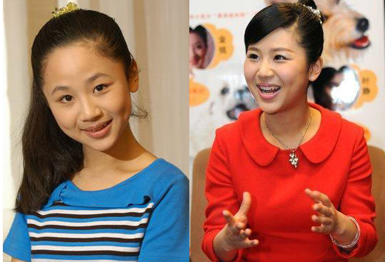 童星的舊貌與新顏