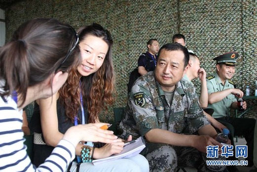 全軍第一支武裝直升機(jī)部隊(duì)向中外媒體開放