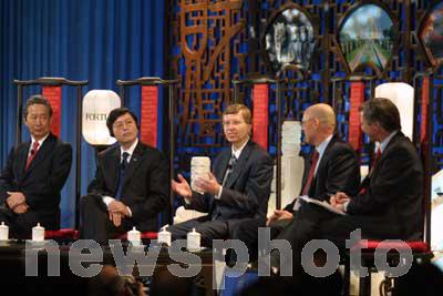 財(cái)富論壇17日上午主題討論