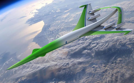 NASA設(shè)計“綠色超音速”飛機(jī) 2035年投入使用
