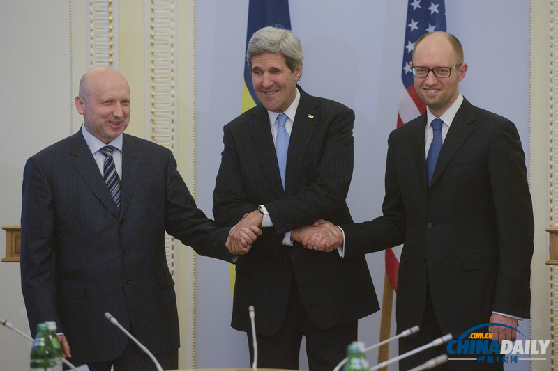 美國(guó)務(wù)卿帶10億美元“見(jiàn)面禮”赴基輔 表達(dá)支持