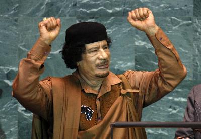 卡扎菲在紐約“無家可歸” 剛搭上帳篷就被勒令拆除