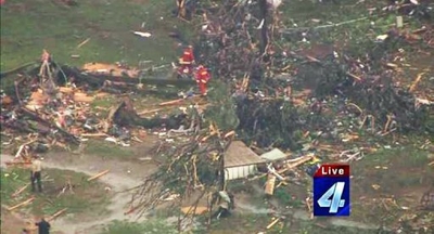 龍卷風(fēng)侵襲美國中西部 造成至少1人死亡