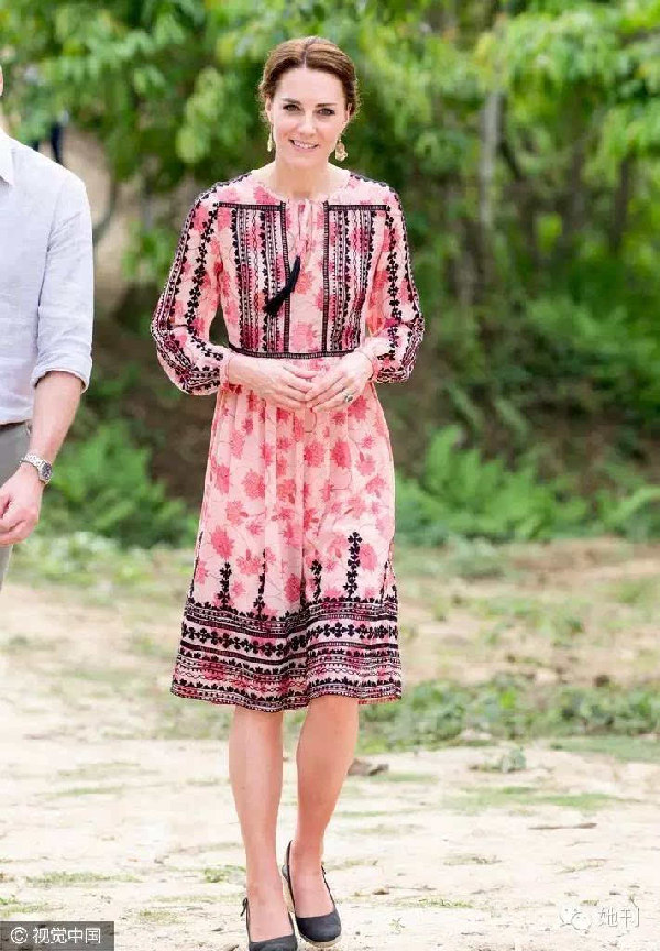 她貴比英女王，卻穿幾百塊的衣服美翻東南亞！