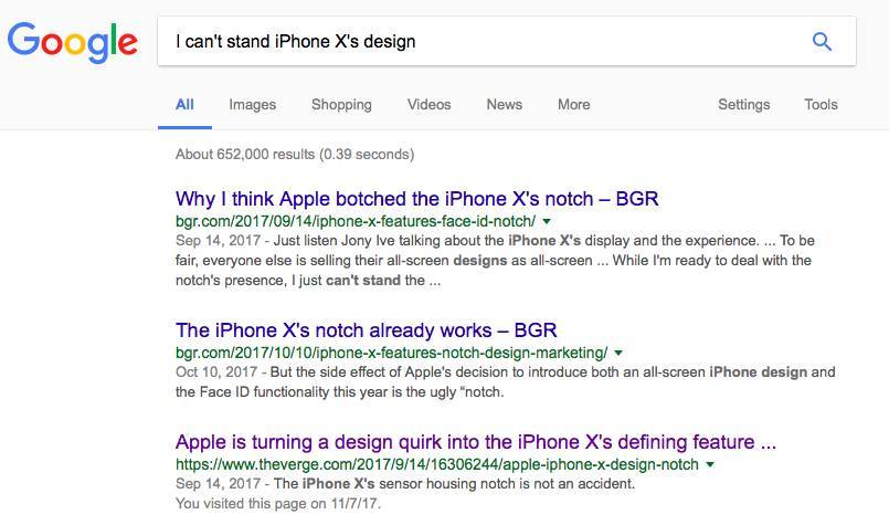 美國人管iPhone X的“齊劉海”叫什么？