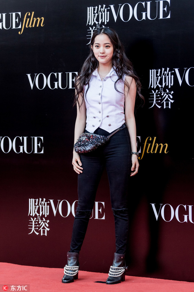 明星模特齊聚VogueFilm時(shí)裝電影展 楊冪劉詩詩美出新高度（組圖）