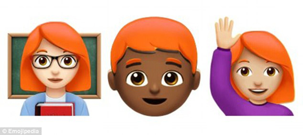Emoji又出新表情了！光頭和紅發(fā)人士也將擁有專屬表情