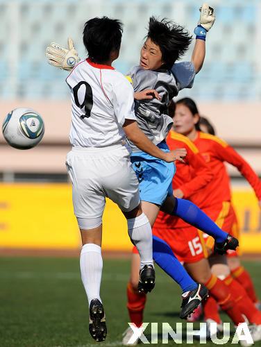 女足奧運(yùn)熱身賽在青島舉行 中國勝朝鮮