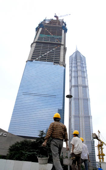World's tallest building under construction