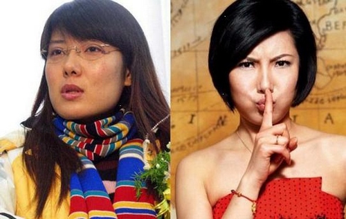 體壇大美女妝前妝后對比