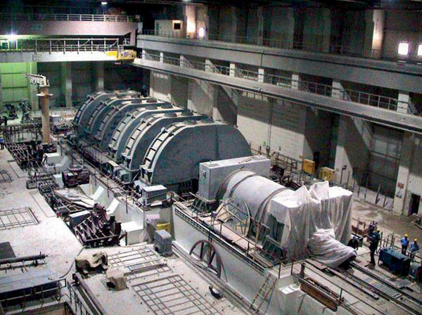 An undated handout of a interior view of the Bushehr power plant 1,000km south of Tehran. [Photo/Agencies Iran to continue building at Arak nuclear site despite deal